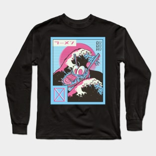 Vaporwave Ramen Long Sleeve T-Shirt